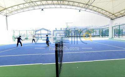 上海第二工业大学风雨网球场基础图库11